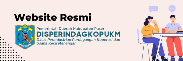 Website DisperindagkopUKM Paser